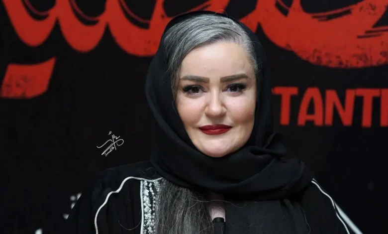 قاب روز | عکس قابی از نعیمه نظام‌دوست و رضا نیکخواه در یک مراسم 