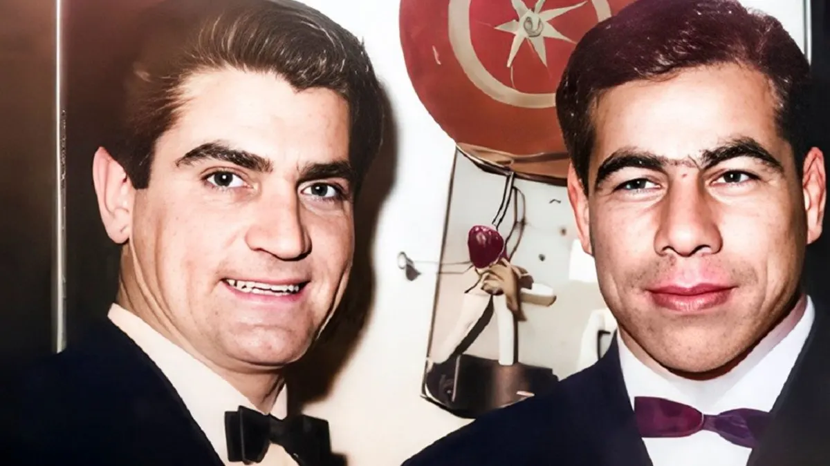 تصاویر دیده نشده | عکس یادگاری «ویگن و فردین» در دوران جوانی دهه 40 تصاویر دیده نشده | عکس یادگاری «ویگن و فردین» در دوران جوانی دهه 40