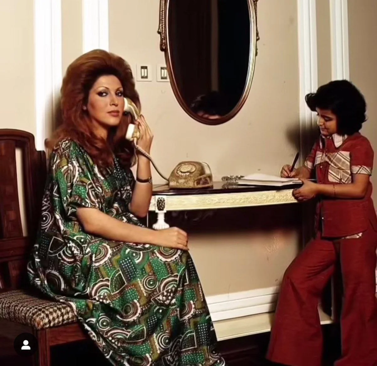 نگاه روز | ۵۰ سال پیش؛ دکوراسیون شیک خانه مهستی در تهران