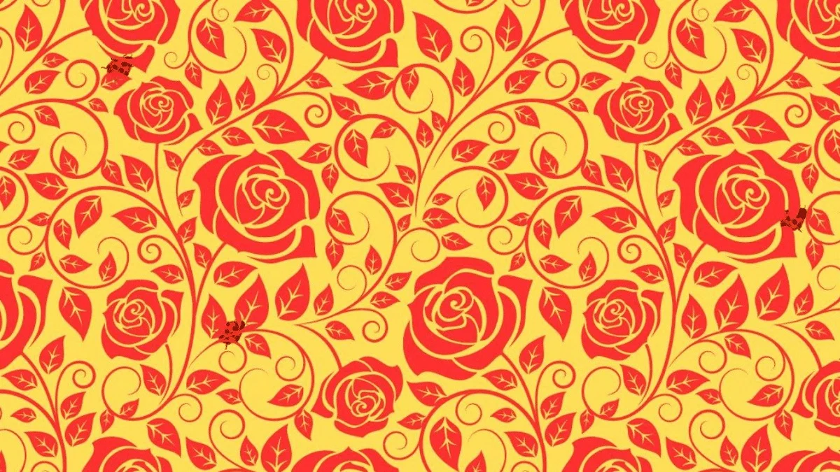 www-bedinsan-ir-2025-12-14_18-57-42_727228 تست بینایی ۳ کفشدوزک در میان گلهای رز