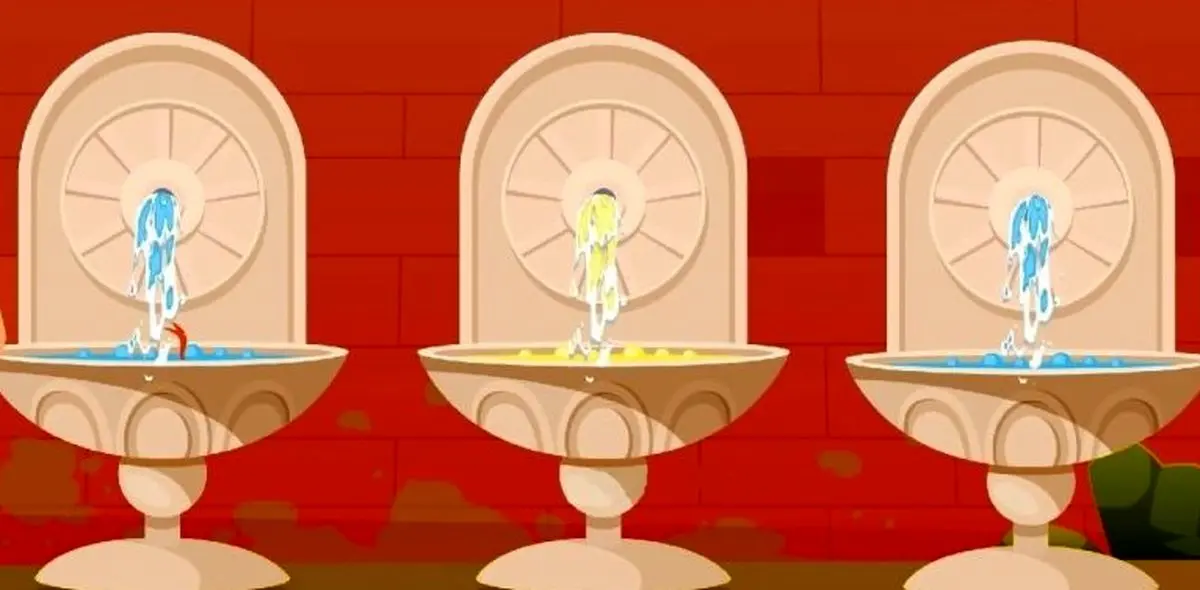 بازی فکری/ بگویید کدام آبخوری تمیز و سالم است؟