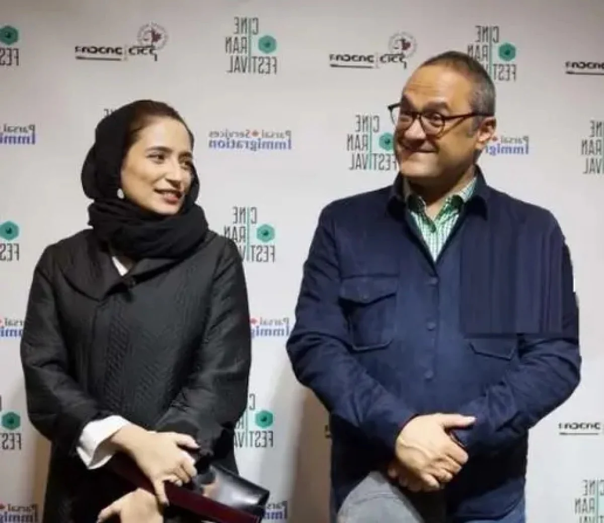 تیپ متفاوت رامبد جوان و نگار جواهریان در کانادا + عکس