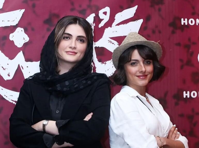 تیپ خاص فاطمه مسعودی‌فر در اکران «گل سنگ» نگاه‌ها را دزدید